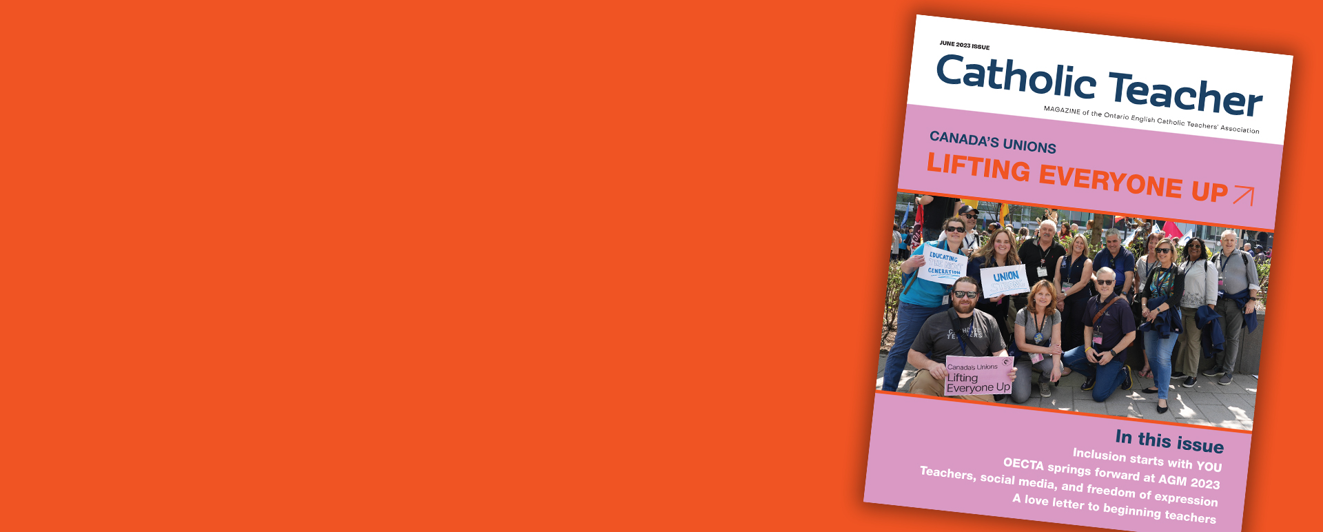 Read the June issue of Catholic Teacher magazine