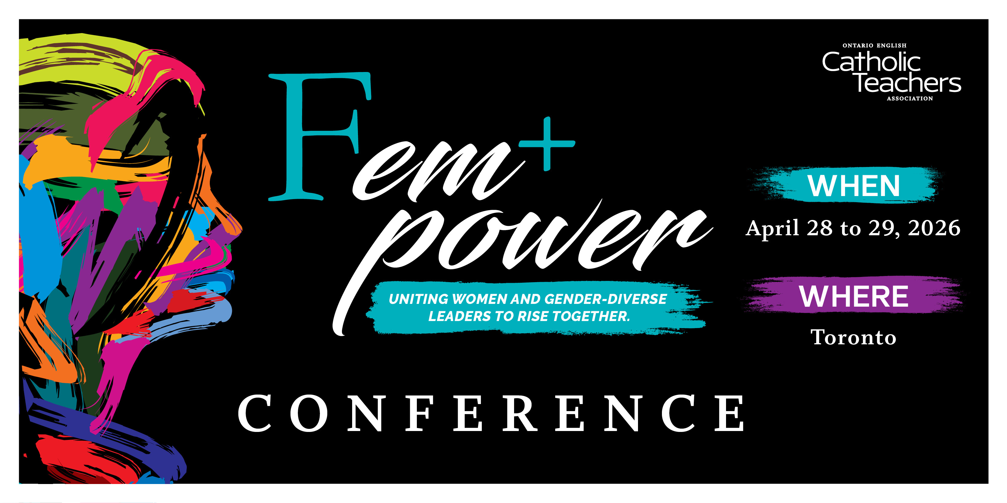 Fem+Power Conference banner