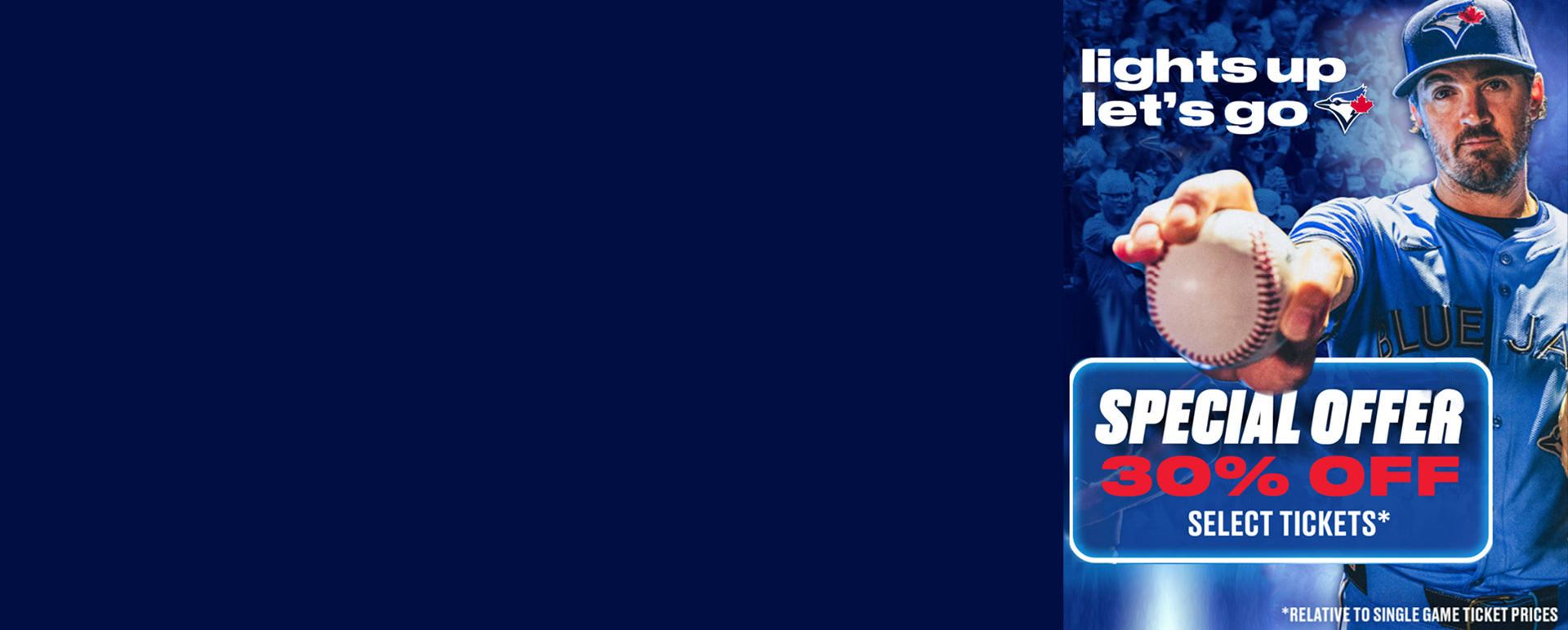 Toronto Blue Jays Discount Ticket Offer